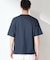 刺繍×ロゴ 鹿の子 半袖Tシャツ 【洗濯機OK】