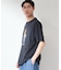 クマ サガラ刺繍 半袖Tシャツ 【洗濯機OK】