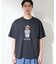 クマ サガラ刺繍 半袖Tシャツ 【洗濯機OK】