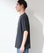 クマ サガラ刺繍 半袖Tシャツ 【洗濯機OK】