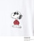 PEANUTS ／ ピーナッツ スヌーピー ワンポイント刺繍 半袖Tシャツ