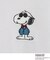 PEANUTS ／ ピーナッツ スヌーピー ワンポイント刺繍 半袖Tシャツ