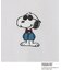 PEANUTS ／ ピーナッツ スヌーピー ワンポイント刺繍 半袖Tシャツ