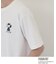 PEANUTS ／ ピーナッツ スヌーピー ワンポイント刺繍 半袖Tシャツ