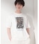 モノクロ フォトグラフィー 半袖Tシャツ 洗濯機OK