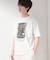 モノクロ フォトグラフィー 半袖Tシャツ 洗濯機OK