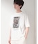 モノクロ フォトグラフィー 半袖Tシャツ 洗濯機OK