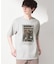 モノクロ フォトグラフィー 半袖Tシャツ 洗濯機OK