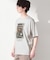 モノクロ フォトグラフィー 半袖Tシャツ 洗濯機OK