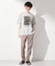 モノクロ フォトグラフィー 半袖Tシャツ 洗濯機OK