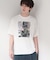 モノクロ フォトグラフィー 半袖Tシャツ 洗濯機OK