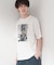 モノクロ フォトグラフィー 半袖Tシャツ 洗濯機OK