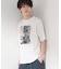 モノクロ フォトグラフィー 半袖Tシャツ 洗濯機OK
