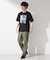 モノクロ フォトグラフィー 半袖Tシャツ 洗濯機OK