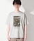 モノクロ フォトグラフィー 半袖Tシャツ 洗濯機OK