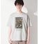 モノクロ フォトグラフィー 半袖Tシャツ 洗濯機OK