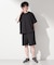 【KURO】 ポリバレント ドローコード付き 半袖Tシャツ 接触冷感/UVカット/洗濯機OK