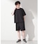 【KURO】 ポリバレント ドローコード付き 半袖Tシャツ 接触冷感/UVカット/洗濯機OK