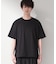 【KURO】 ポリバレント ドローコード付き 半袖Tシャツ 接触冷感/UVカット/洗濯機OK