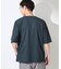 メッシュ五分袖カーディガン＋半袖Tシャツ セットアイテム 洗濯機OK