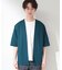 メッシュ五分袖カーディガン＋半袖Tシャツ セットアイテム 洗濯機OK