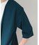 メッシュ五分袖カーディガン＋半袖Tシャツ セットアイテム 洗濯機OK