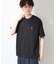 クマ刺繍 半袖Tシャツ 洗濯機OK