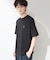 クマ刺繍 半袖Tシャツ 洗濯機OK