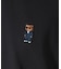 クマ刺繍 半袖Tシャツ 洗濯機OK