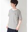COOLボーダー 半袖Tシャツ 接触冷感／洗濯機OK