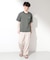COOLボーダー 半袖Tシャツ 接触冷感／洗濯機OK