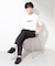 COOLロゴ半袖Tシャツ 接触冷感／洗濯機OK