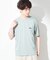 ワンポイント刺繍 半袖Tシャツ 洗濯機OK
