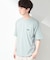 ワンポイント刺繍 半袖Tシャツ 洗濯機OK