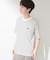 ワンポイント刺繍 半袖Tシャツ 洗濯機OK