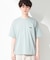 ワンポイント刺繍 半袖Tシャツ 洗濯機OK