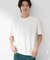 【吸水速乾／UVカット／接触冷感】ミニリップル半袖Tシャツ