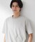 【吸水速乾／UVカット／接触冷感】ミニリップル半袖Tシャツ