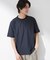 【吸水速乾／UVカット／接触冷感】ミニリップル半袖Tシャツ