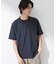 【吸水速乾／UVカット／接触冷感】ミニリップル半袖Tシャツ