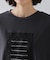 オーガンジー刺繍Tシャツ