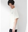 【マシンウォッシャブル】袖レイヤード半袖Tシャツ