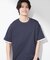 【マシンウォッシャブル】袖レイヤード半袖Tシャツ
