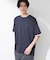 【マシンウォッシャブル】袖レイヤード半袖Tシャツ