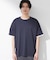 【マシンウォッシャブル】袖レイヤード半袖Tシャツ