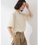 【M-XL/さりげなく二の腕カバー】5分袖Wポケットシャツ