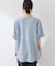 【M-XL/さりげなく二の腕カバー】5分袖Wポケットシャツ