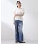大人にちょうどいい チャーム付きドット柄Tシャツ