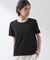大人にちょうどいい チャーム付きドット柄Tシャツ