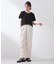 大人にちょうどいい チャーム付きドット柄Tシャツ